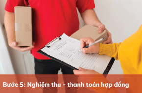 Bước 5: Nghiệm thu – Thanh toán